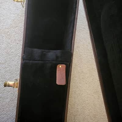 Gibson Acoustic Case (J-45, dreadnought Style) Brown with Black Interior image 3