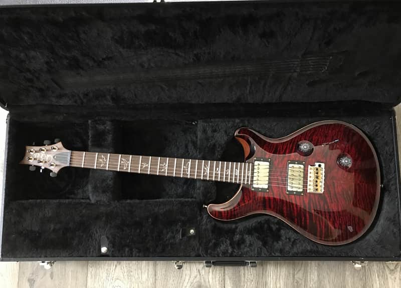PRS Custom 24 GC Limited Edition 2009 Red Tiger with BKP image 1