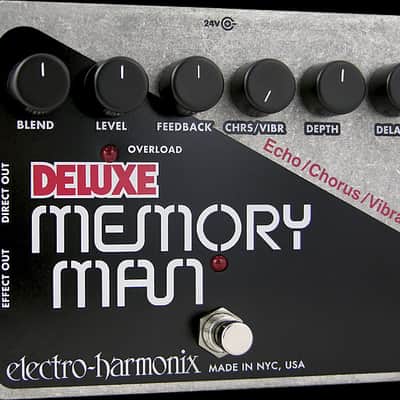 ELECTRO-HARMONIX Deluxe Memory Man Delay/Chorus/Vibrato - Delay Effektpedal image 1