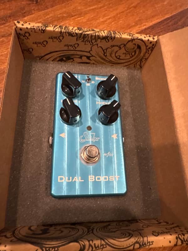 Suhr Dual Boost 2010s - Blue w box image 1