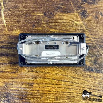 Gibson Memphis Super 57 2-Conductor PAF Pickup w/ Black Ring 8.59k (2020s - Nickel) image 2