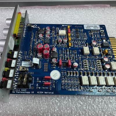 Elysia Skulpter 500 Preamp Module 2010s - Blue image 2