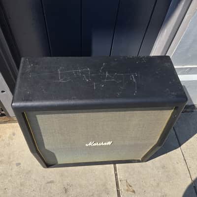 Marshall Origin ORI412A 240-Watt 4x12" Angled Guitar Speaker Cabinet 2018 - Present - Black image 2