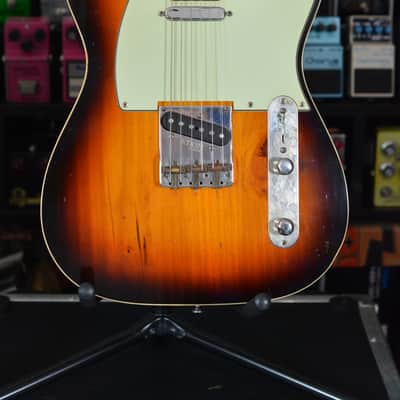 Atkin The Sixty Eight - Telecaster Style Classic Aged Sunburst image 7