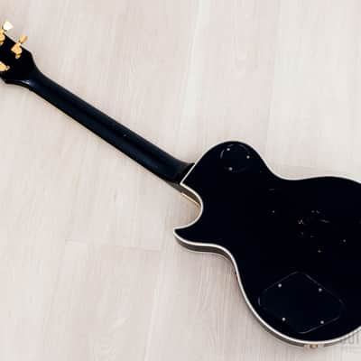 1981 Gibson Les Paul Custom Black Beauty 3 Pickup Ebony w/ Tim Shaw & T Tops, Case image 12