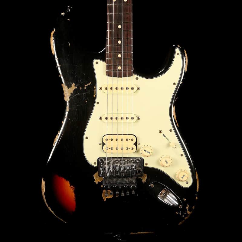 Fender Custom Shop Black Lightning Stratocaster Relic image 2