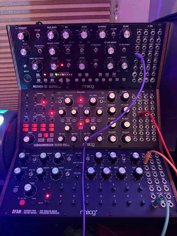 Moog Sound Studio 3 Mother-32 / DFAM / Subharmonicon 2021 - Present - Black image 1