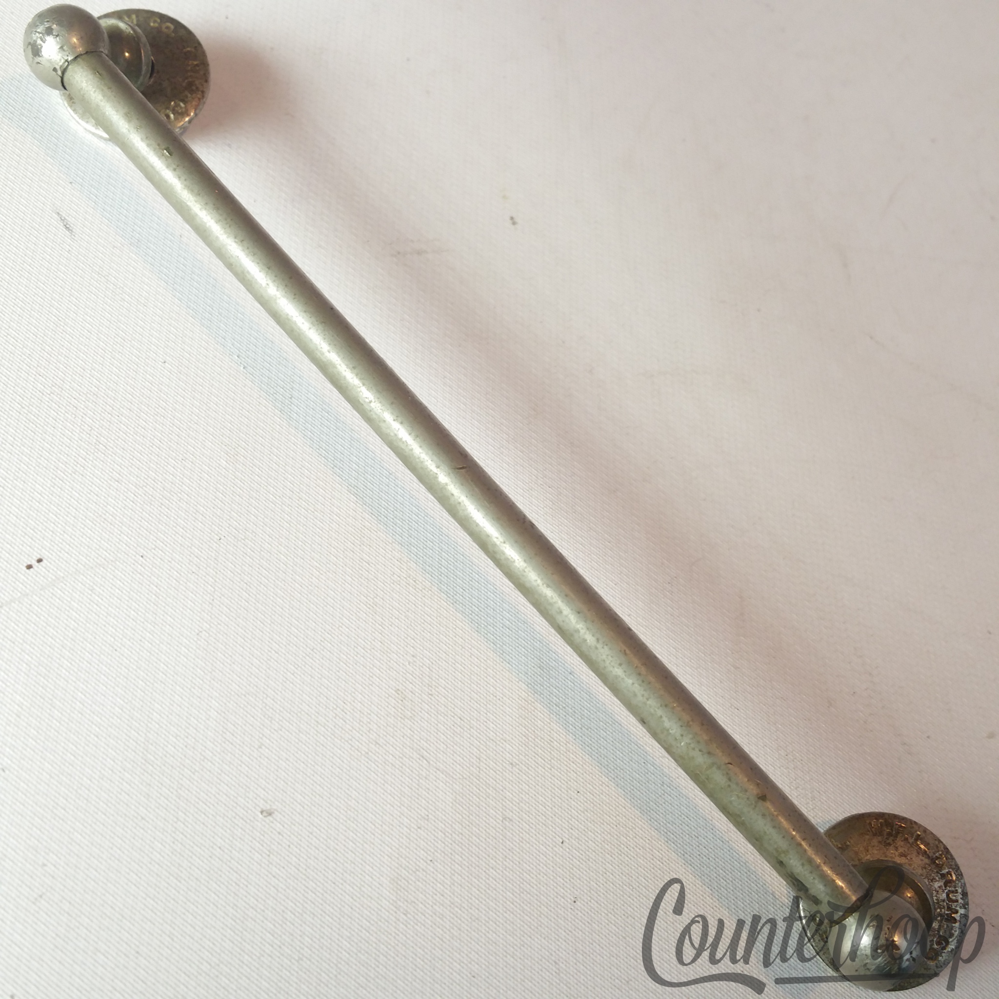 Ludwig WFL Tube Lug Nickel Marching Snare Tenor Tom Drum 7"Chicago USA 30s-40s* — main photograph