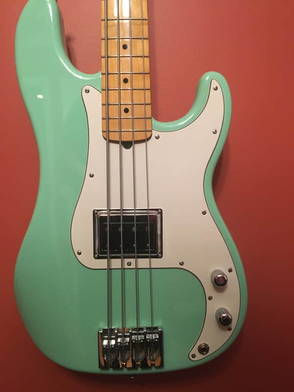 Starr P-Bass 2020 Surf Green Nitro Lacquer image 1