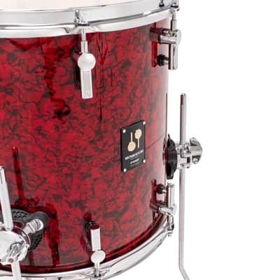 SONOR Momentum Beech Series Red Pearl Wrap Custom 4pc Kit 22_12_14_16 Drums Set Shell Pack | Made in Germany | NEW | SHIPS NOW | Authorized Dealer image 6
