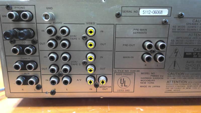 Harman Kardon PM 665 VXI Integrated Amplifier | Reverb