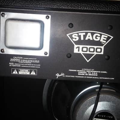 Fender  Stage 1000 Combo Amp image 10
