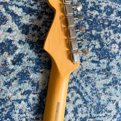 Fender American Professional Classic Stratocaster Faded Lake Placid Blue image 7