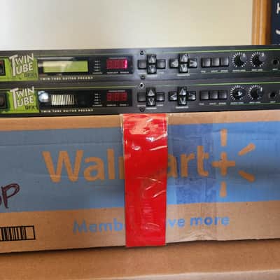 TWO DigiTech GFX-1 Guitar Tube Preamps! 1992 - Black image 4