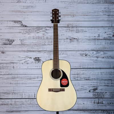 Fender CD-60 Dreadnought V3 Acoustic Guitar w/Case | Natural (IN-STOCK) image 5