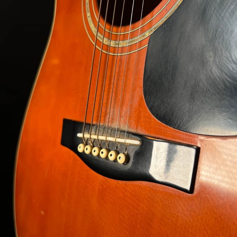Yamaha FG-435A 6 String Acoustic Guitar with Case (RM 2) | Reverb