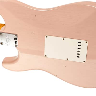 Fender Custom Shop 62 Flamethrower Stratocaster Journeyman Relic Shell Pink (Pre-Owned, 2024, EC+) #C7581784 image 14