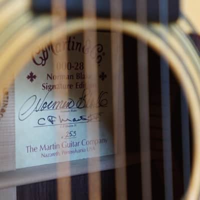 Martin 000-28 NB Norman Blake 2006 Aged Natural Gloss image 21