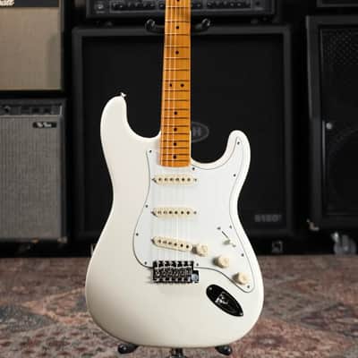 Fender Limited Edition American Vintage II '73 Stratocaster Electric Guitar - Olympic White with Hardshell Case image 3