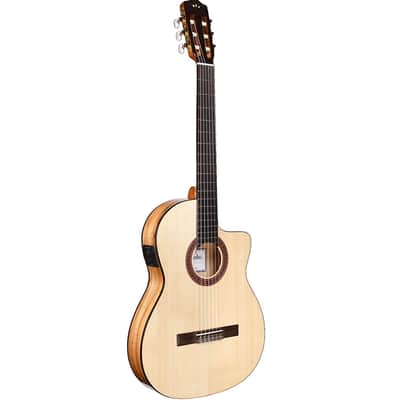 Cordoba C5-CET Limited - Spalted Maple Thin Body Nylon String Acoustic-Electric Classical Guitar image 2