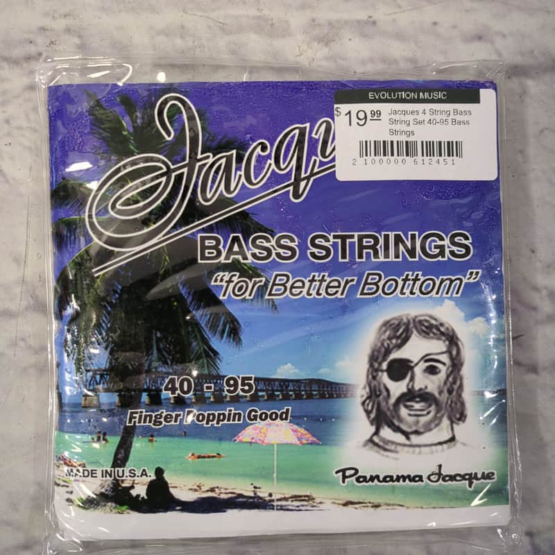 Jacques 4 String Bass String Set 40-95 Bass Strings image 1