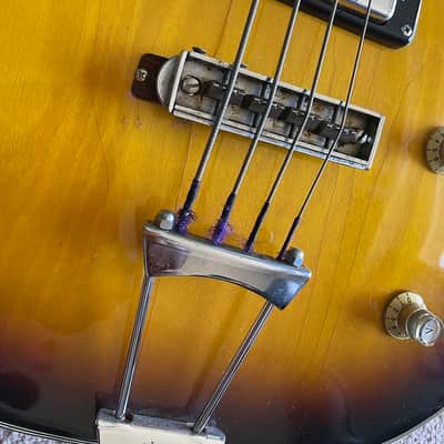 Ventura Bass EB2 - style - Vintage Sunburst - 1970's image 5