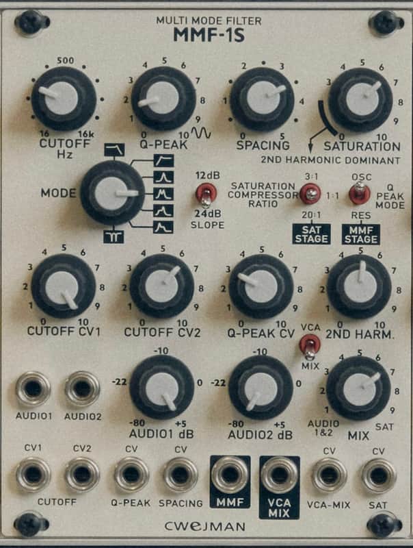 Cwejman MMF-1S Multi Mode Filter 2010s - Eggshell image 1