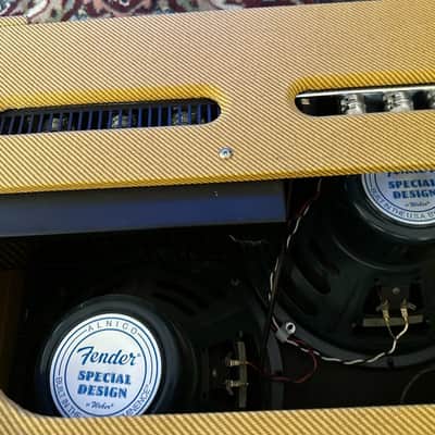Fender EC Twinolux Eric Clapton Signature Combo w/Custom Duck Bros road case image 14
