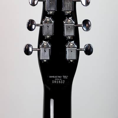 Danelectro '59 Mod New Old Stock Plus Blackout Black Metalflake image 5