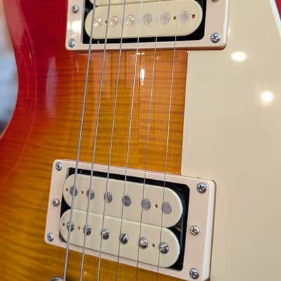 Aria Pro II LS-800VD Leopard Model 1980 - Cherry Sunburst - Les Paul Standard - Made In Japan - MIJ image 3