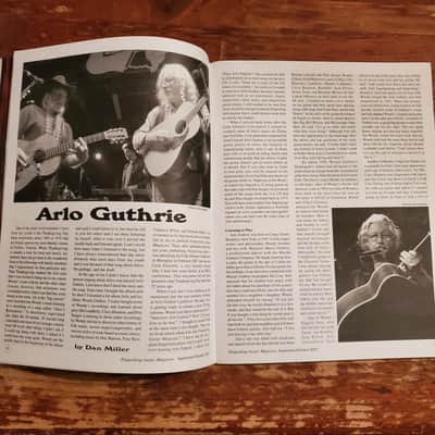 Flatpicking Guitar Magazine - Arlo Guthrie September/October 2007 image 3