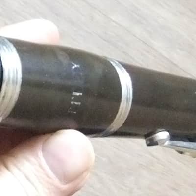 RARE, VINTAGE NICE QUALITY BENTLEY RESIN OR PLASTIC ?? CLARINET - GOOD, USED CONDITION BUT UNTESTED image 2