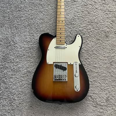 Fender Standard Telecaster 2012 Sunburst MIM Maple Fretboard Guitar + Gig Bag image 1