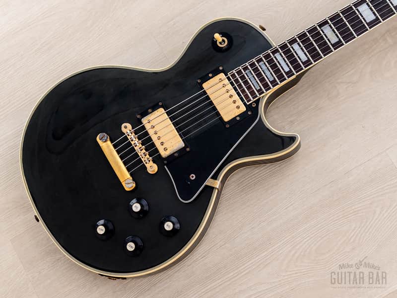 1985 Greco EGC68-500 Custom Black Beauty Vintage Guitar w/ Screamin PAFs & Case, Japan Fujigen image 1