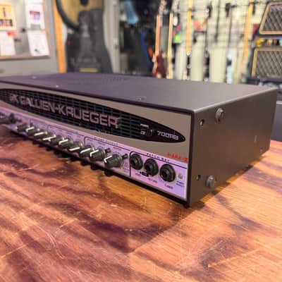 Gallien-Krueger 700RB-II 450-Watt Biamp Bass Amp Head 2010s - Black / Silver image 4