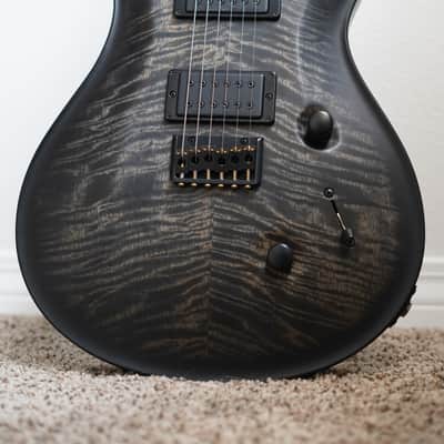PRS Mark Holcomb Signature 2025 - Present - Charcoal Wraparound Burst image 1