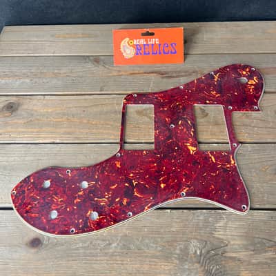 Real Life Relics Fender® Style Aged Red Toprtoise 72 Telecaster® Deluxe Pickguard 3 Ply    [PGC4] image 2