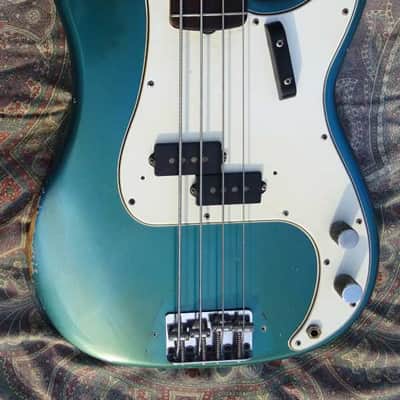 Fender Precision Bass 1969 Lake Placid Blue Custom Color image 2