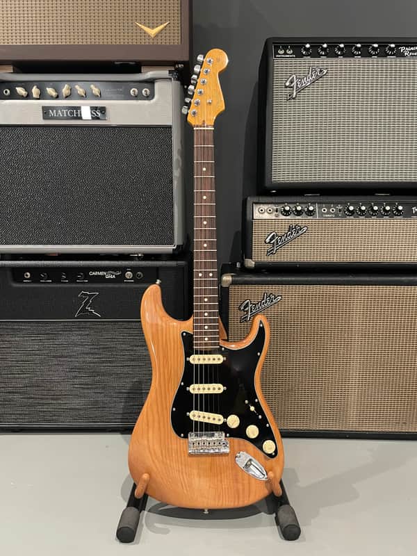 Fender American Professional II Stratocaster with Rosewood Fretboard - Roasted Pine - Lollar pickups image 1