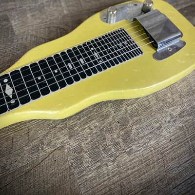 Vintage Fender Champion Lap Steel (Pearloid / Mother of Pearl) - USED image 7