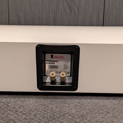 Revel Performa3 C205 Center Channel Speaker - Gloss White (Showroom Demo) image 5