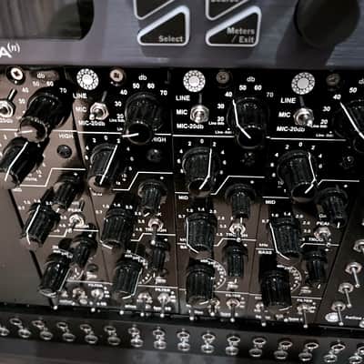 4x Helios Type 69 full-size 'Tony Arnold' Mic Pre & EQ w/ original powered rack image 6