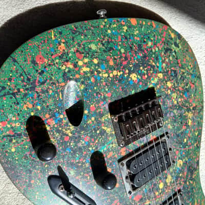 Ibanez S521 MOL - Dimarzio Evolution / Ibanez V7 - Custom painted image 13