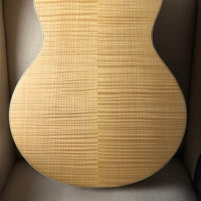 Island Instruments DelAir Headless Fan Fret Multi Scale Archtop Hollowbody image 4