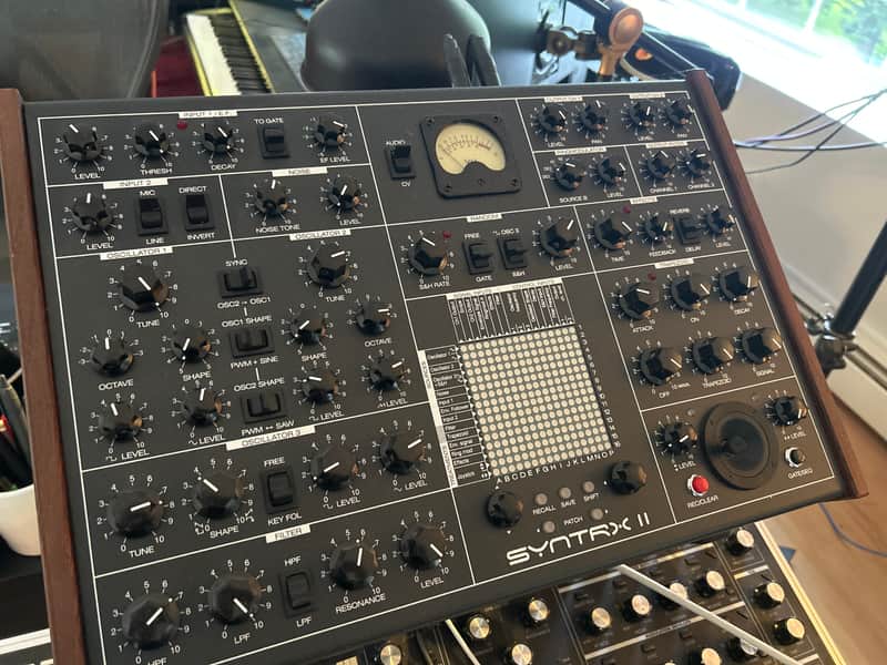 Erica Synths SYNTRX II Desktop Analog Synthesizer 2023 - Present - Black image 1