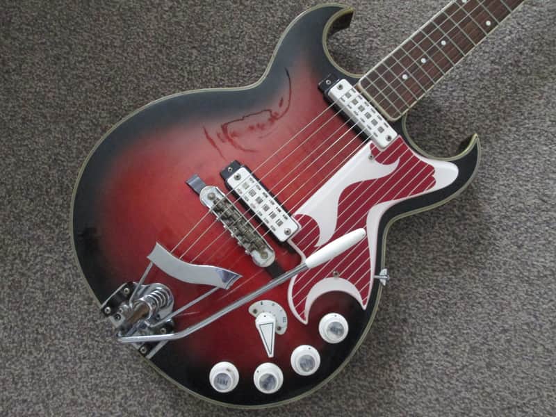 Eko Florentine 360/2V early 60's red image 1