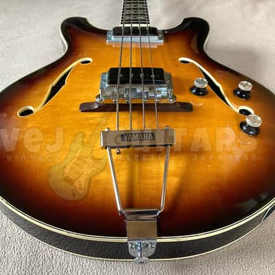 YAMAHA SA-70 Vintage semi-acoustic bass - Japan 1968-73 w/OHSC image 8