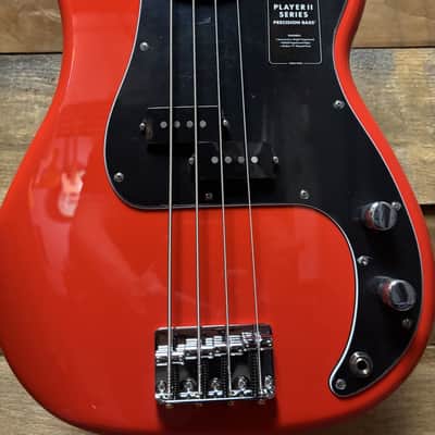 Fender Player II P-Bass RW Coral Red image 2
