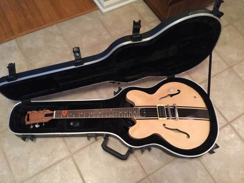 Tom DeLonge ES-333 Electric Guitar Semi Hollow body Blink 182 replica image 1