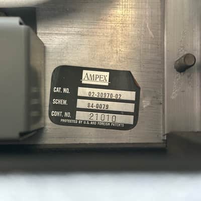 Ampex 351-2 Reel To Reel Transport Magnetic Tape Recorder w/ Original Case image 10